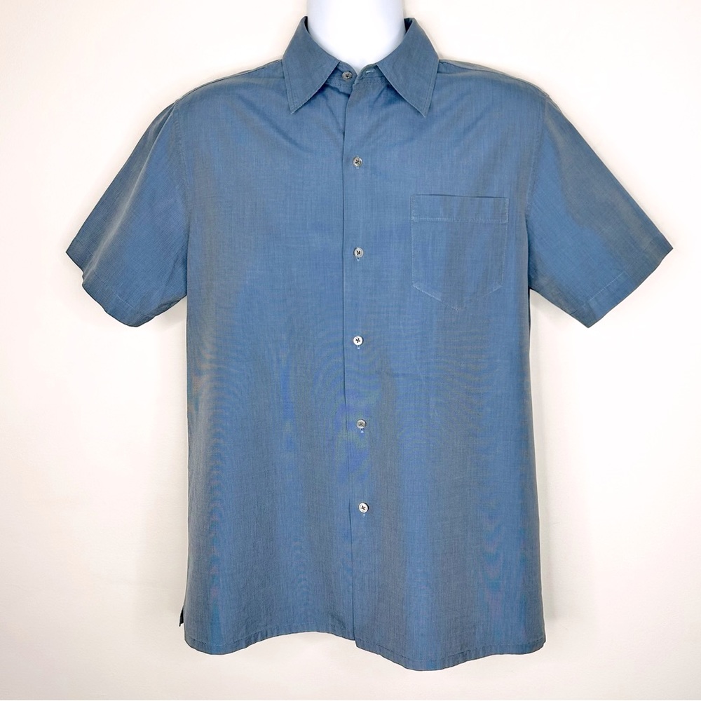 [Marc Jacobs] Men’s Medium Cobalt Blue Short Sleeve Button Down Shirt